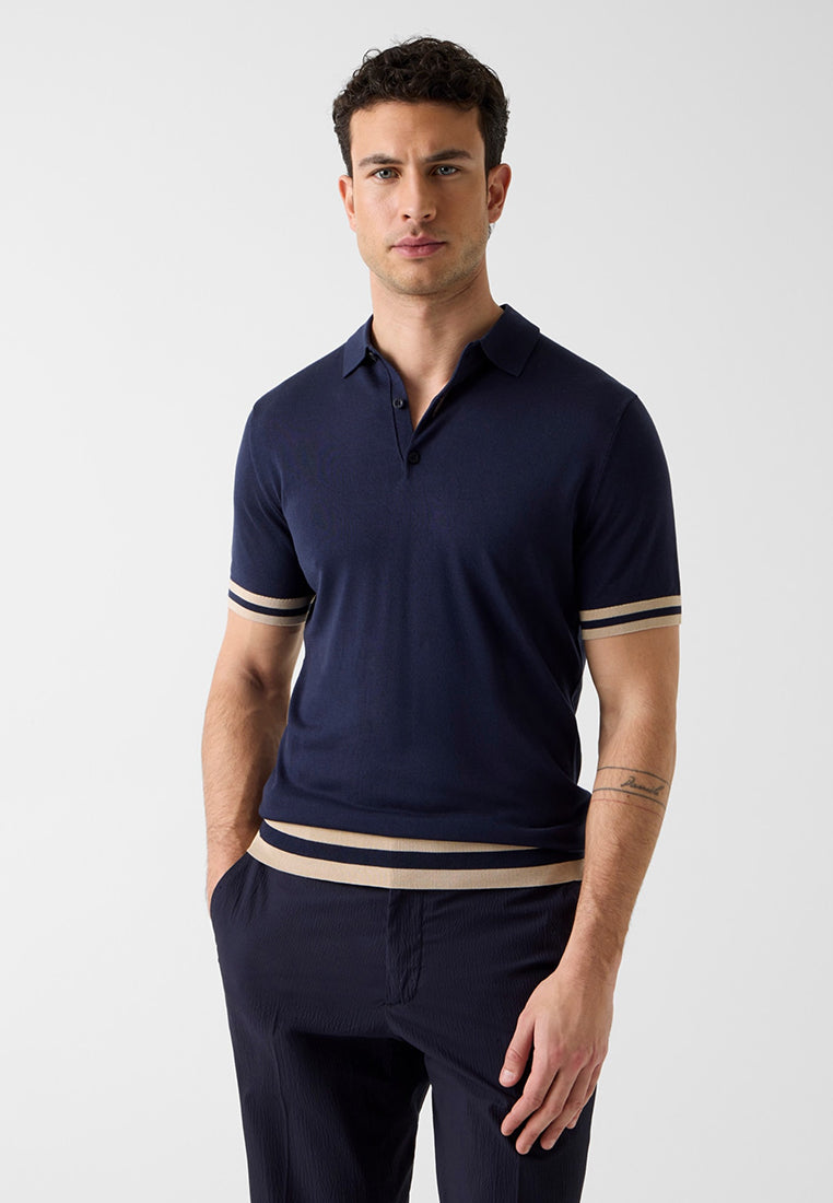 Larry Polo Shortsleeves Sweater