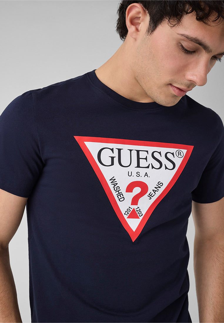 Crew Neck Short Sleeves Original Logo Tee