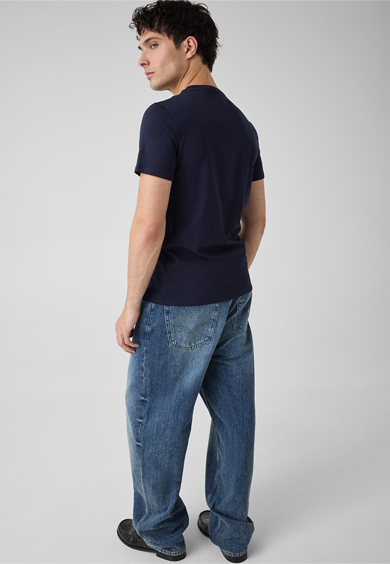 Crew Neck Short Sleeves Original Logo Tee