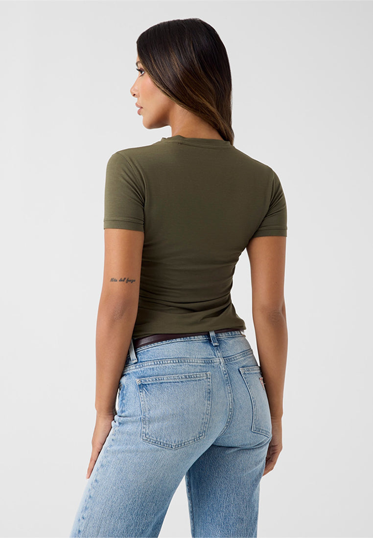 New Shortsleeves Crewneck Mini Logo Tee