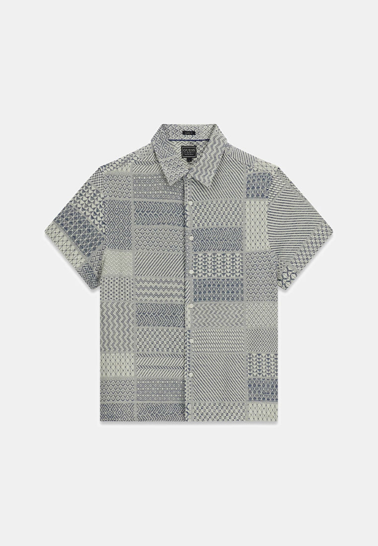 Malik Patchwork Jacquard Shortsleeves