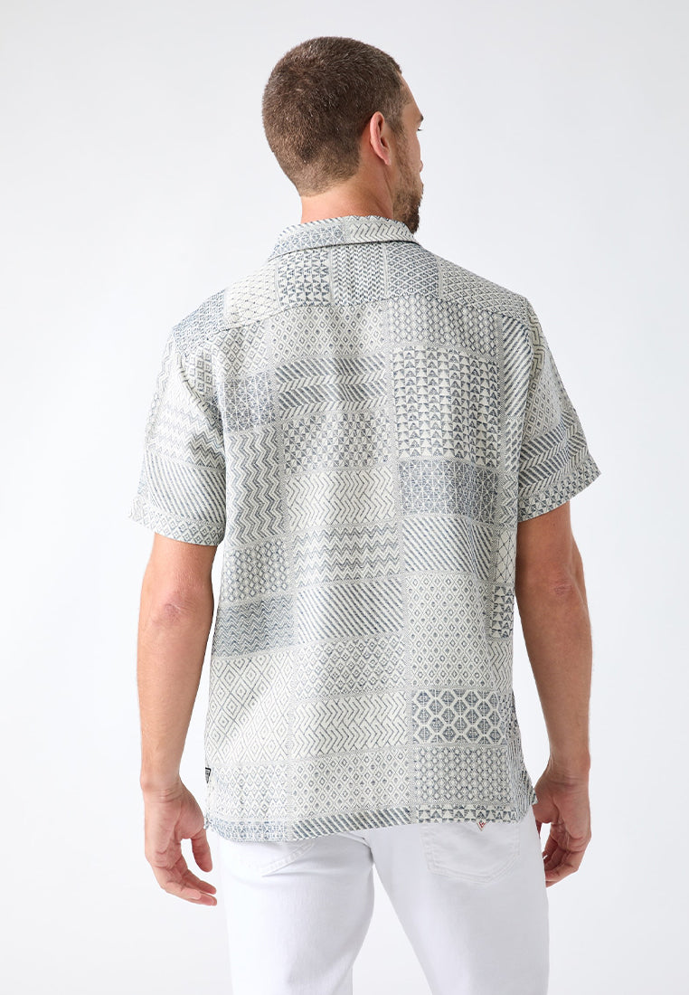 Malik Patchwork Jacquard Shortsleeves