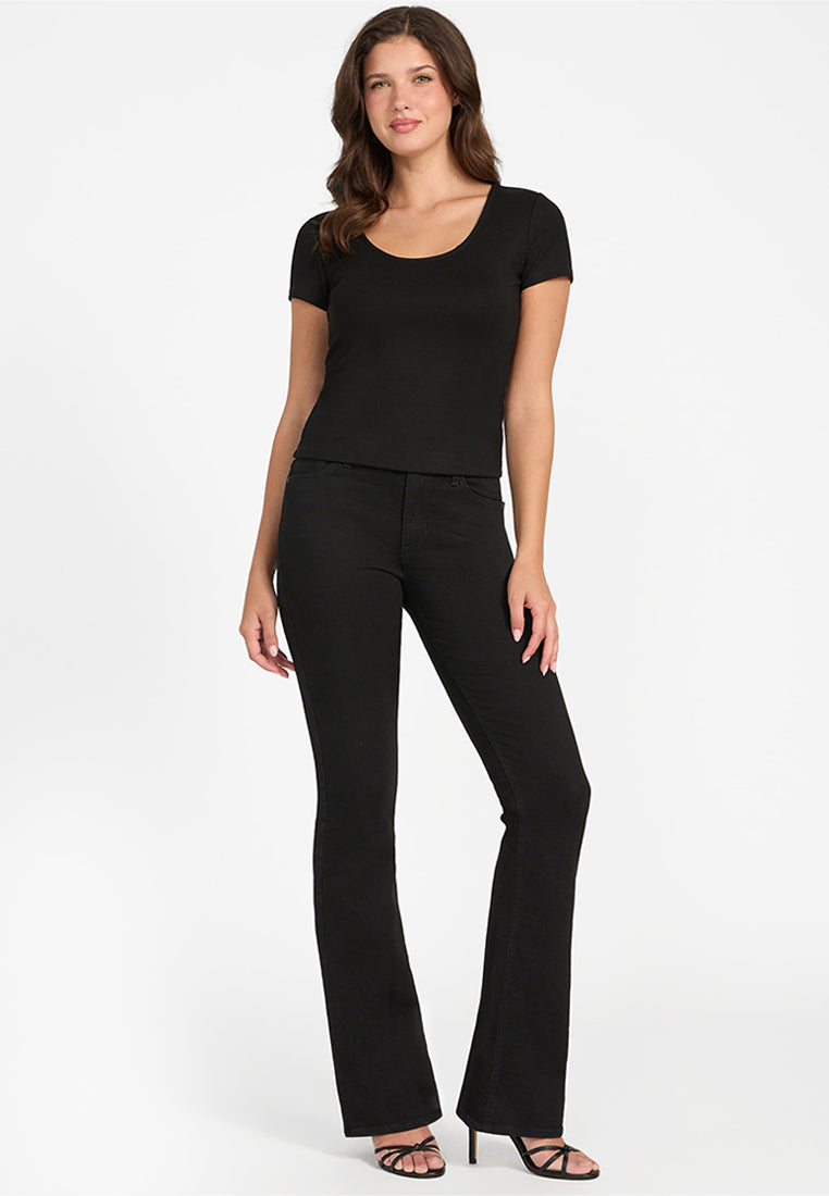 Short sleeves Lena Rib Top