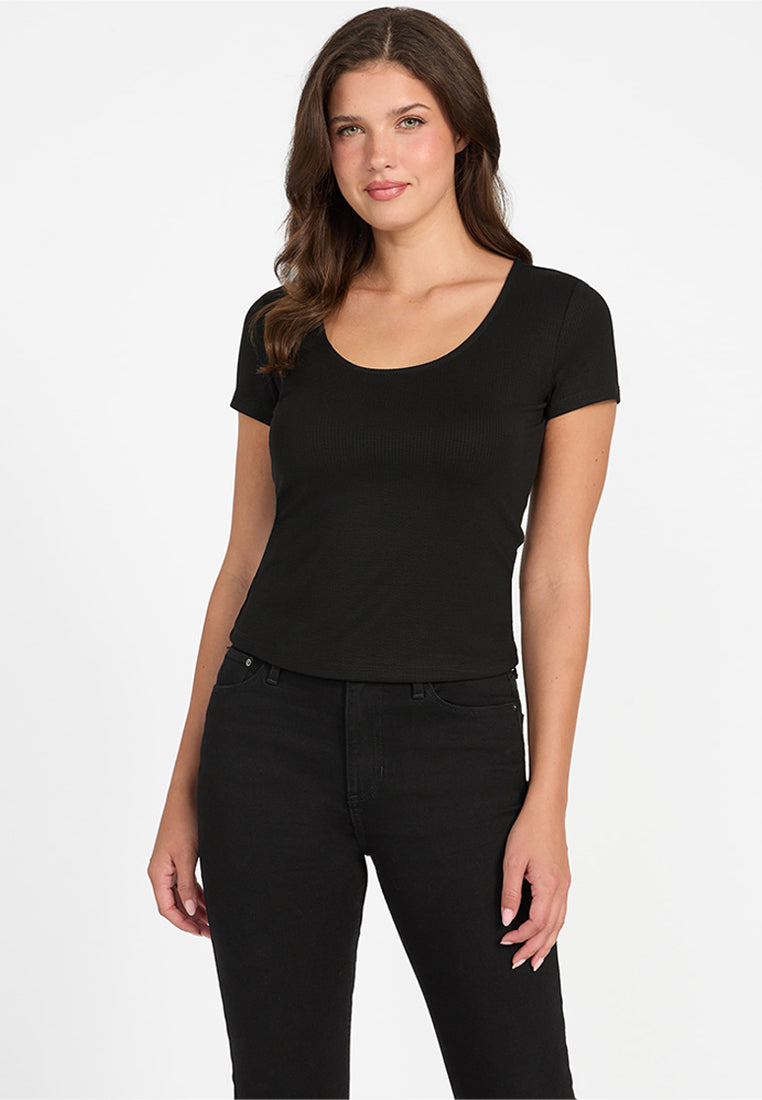 Short sleeves Lena Rib Top