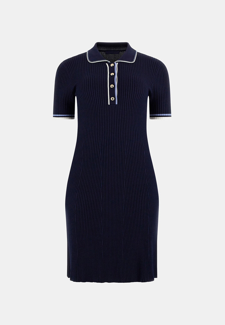 Thalia Polo Dress Sweater