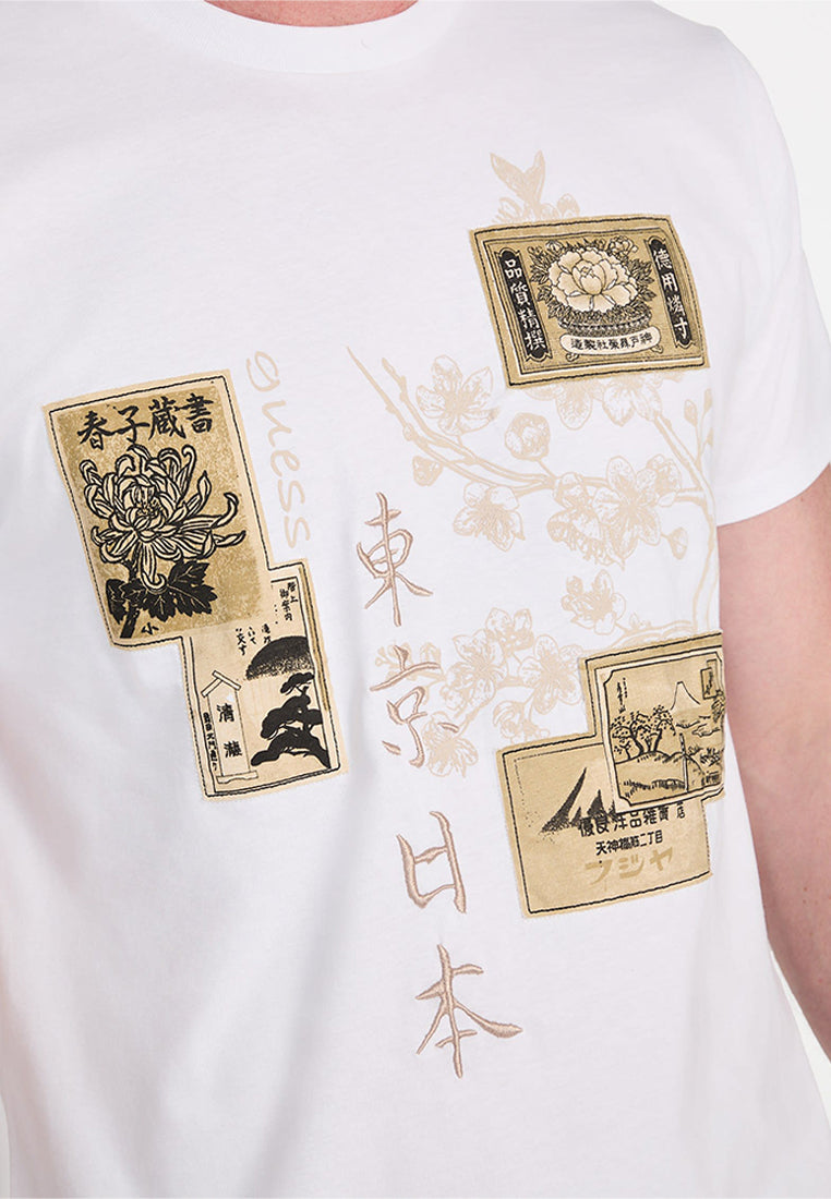 Shortsleeves Japanese Stamps Tee