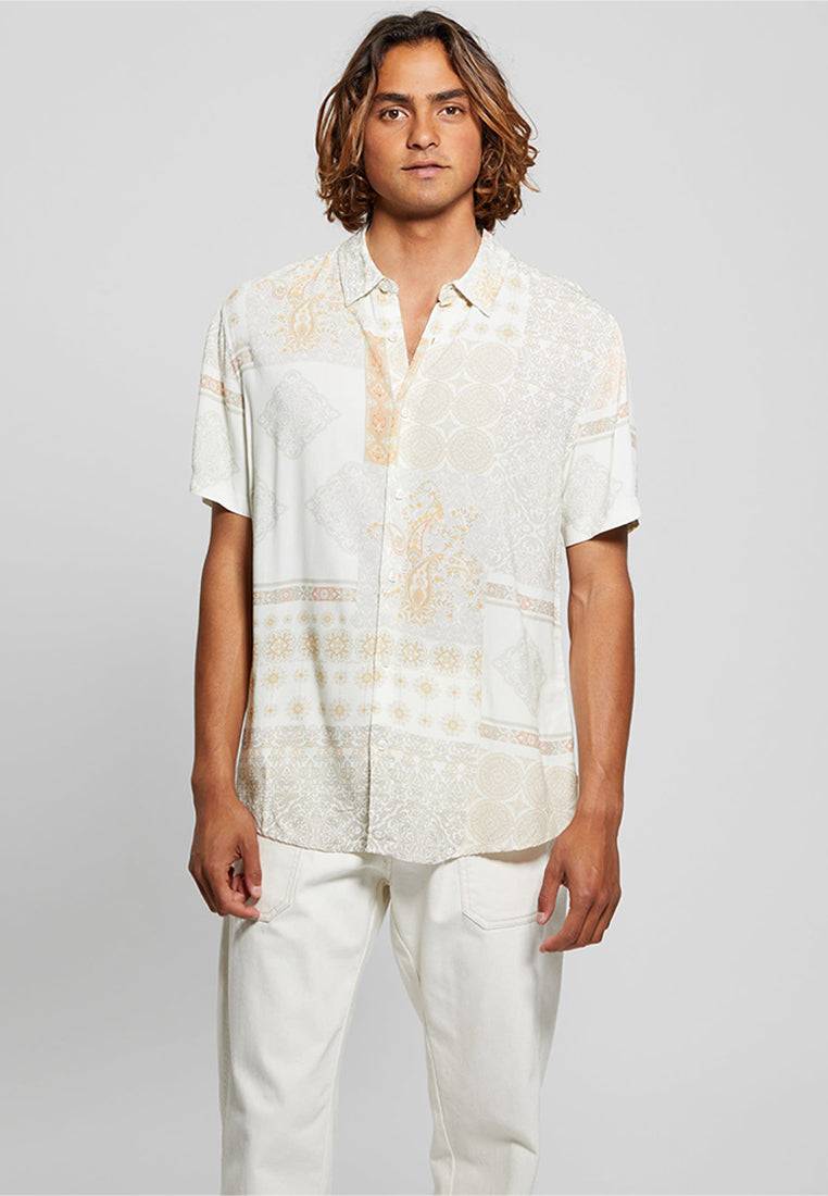 Shortsleeves Eco Rayon Patchwork