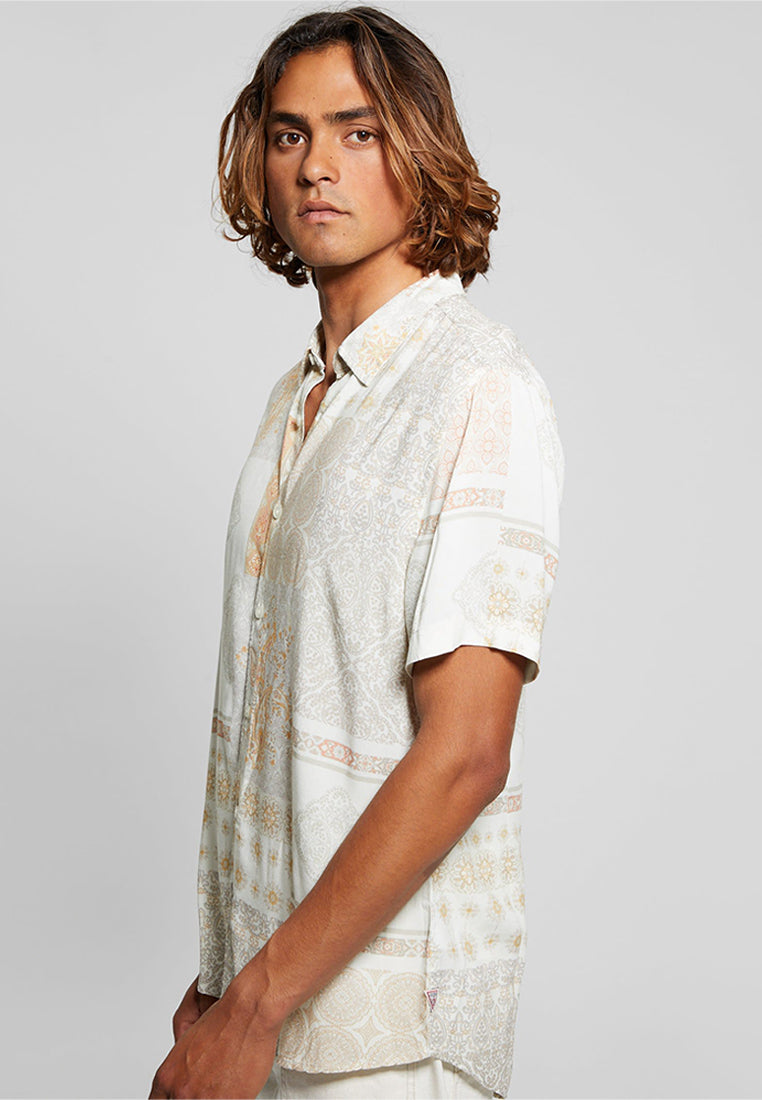 Shortsleeves Eco Rayon Patchwork