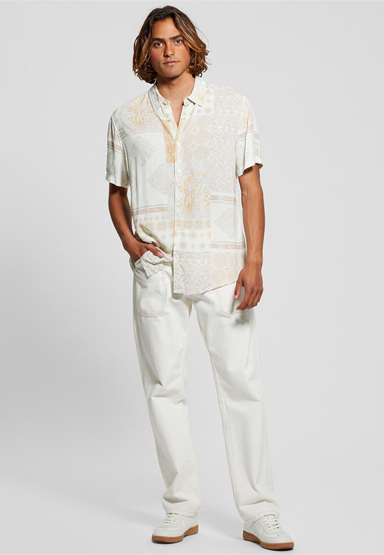 Shortsleeves Eco Rayon Patchwork