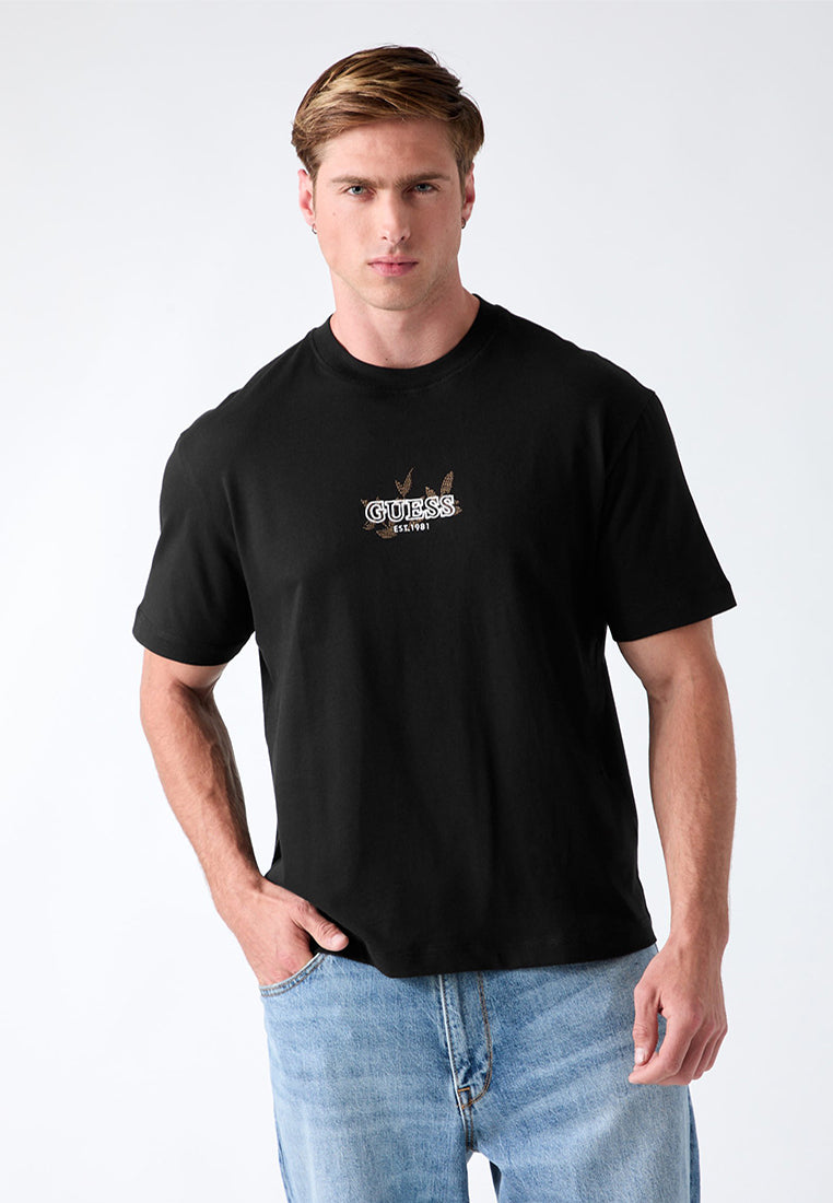 Crewneck Shortsleeves Small Logo Embro Oversize