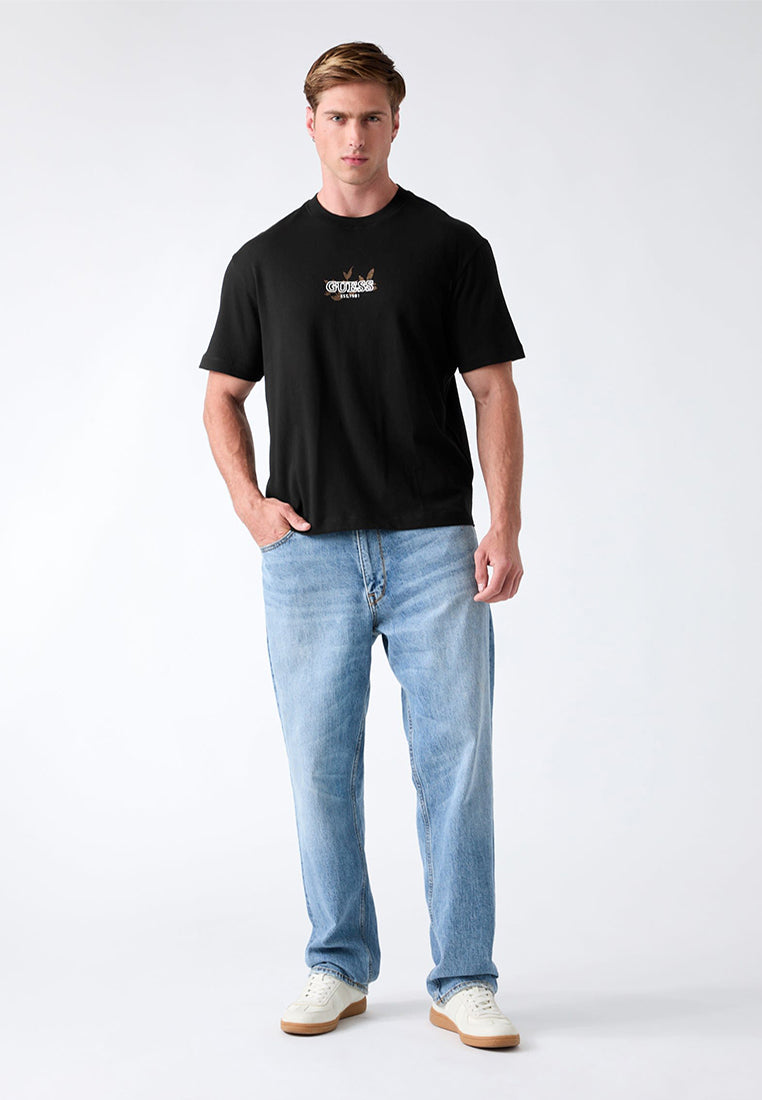 Crewneck Shortsleeves Small Logo Embro Oversize
