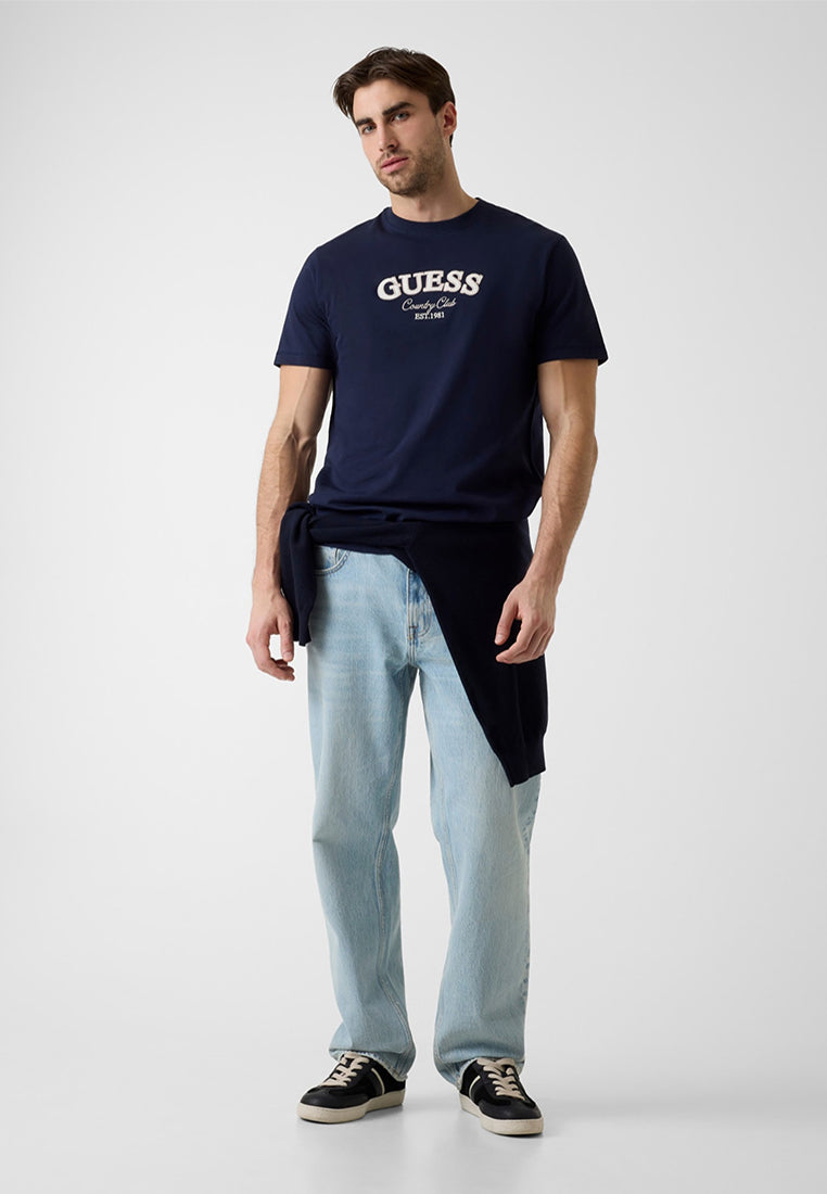Crewneck Shortsleeves Country Club Logo Tee
