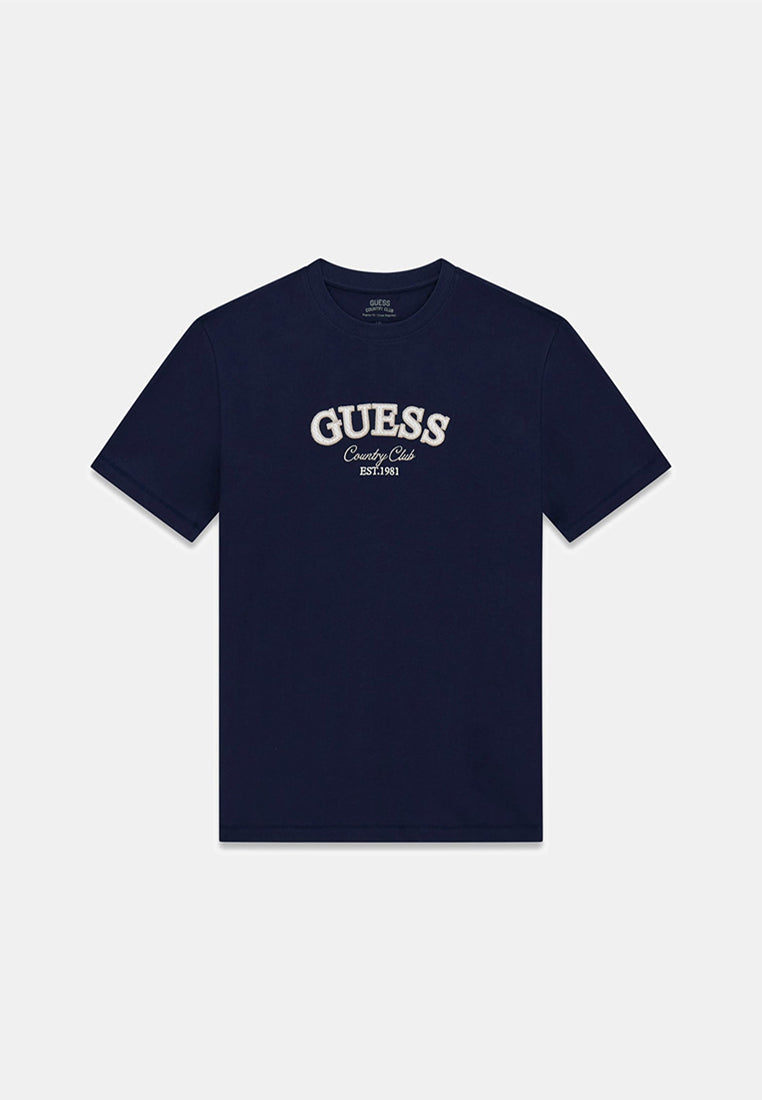 Crewneck Shortsleeves Country Club Logo Tee
