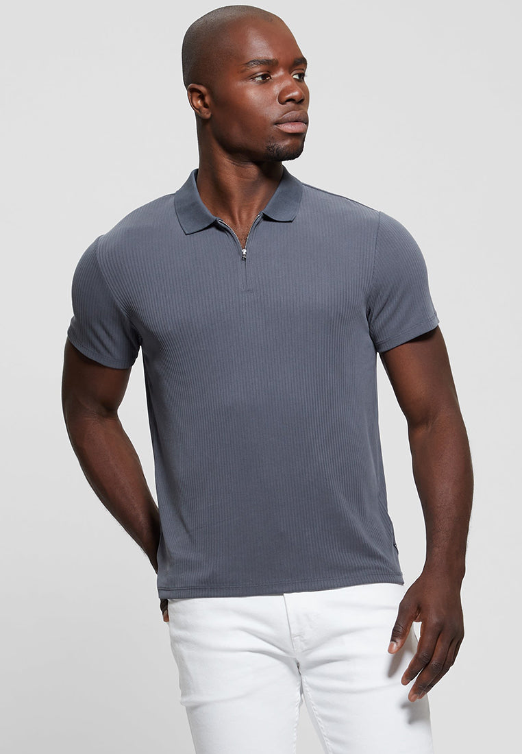 Union Rib Knit Polo