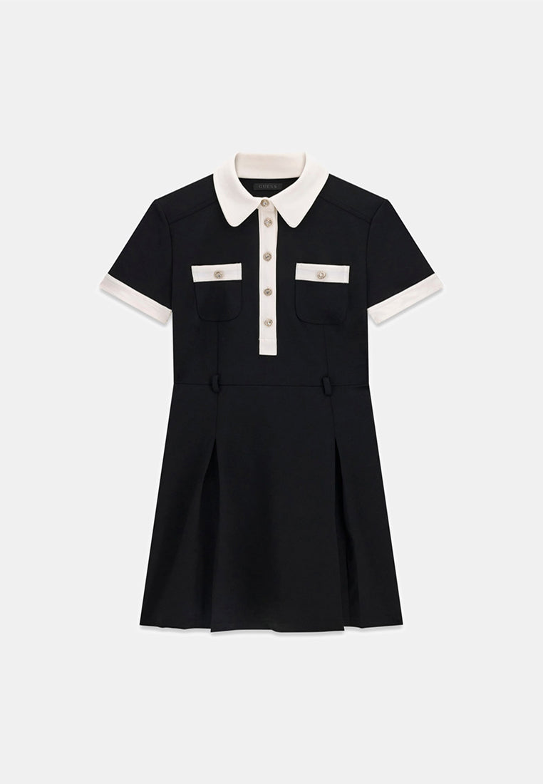 Shortsleeves Claudie Polo Flare Dress