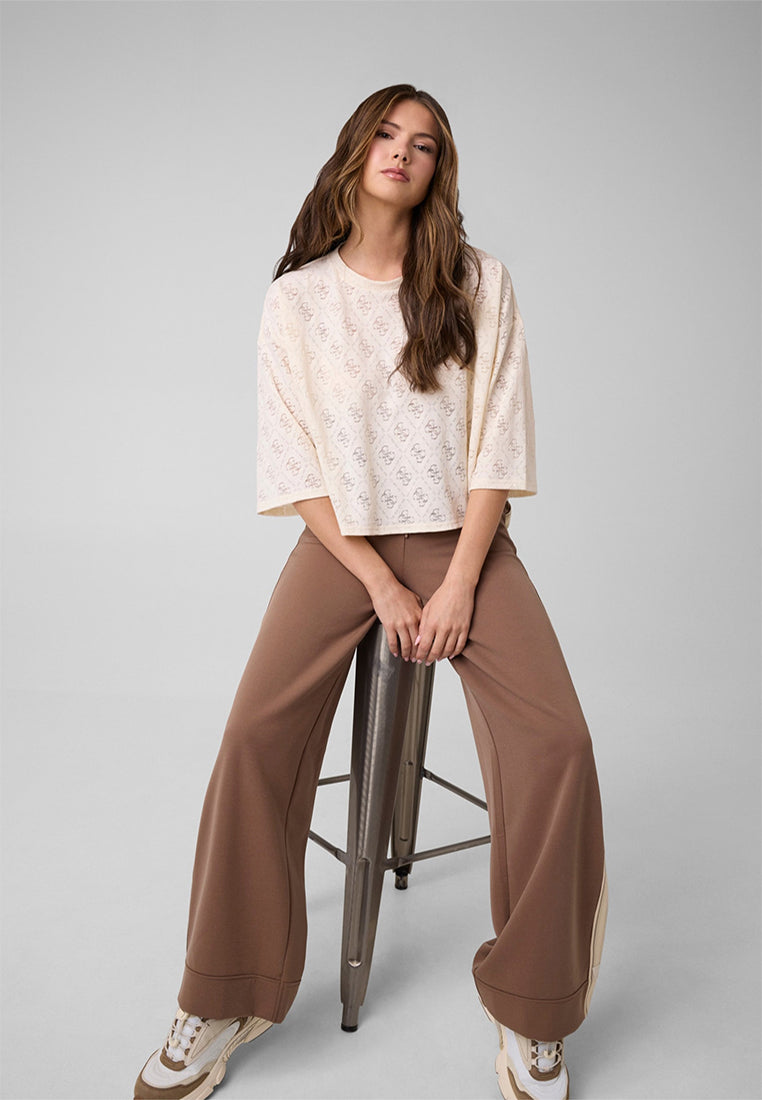 4G Rhombus Aop Jacquard Boxy Tee