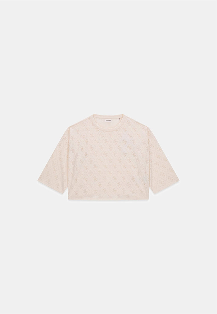 4G Rhombus Aop Jacquard Boxy Tee