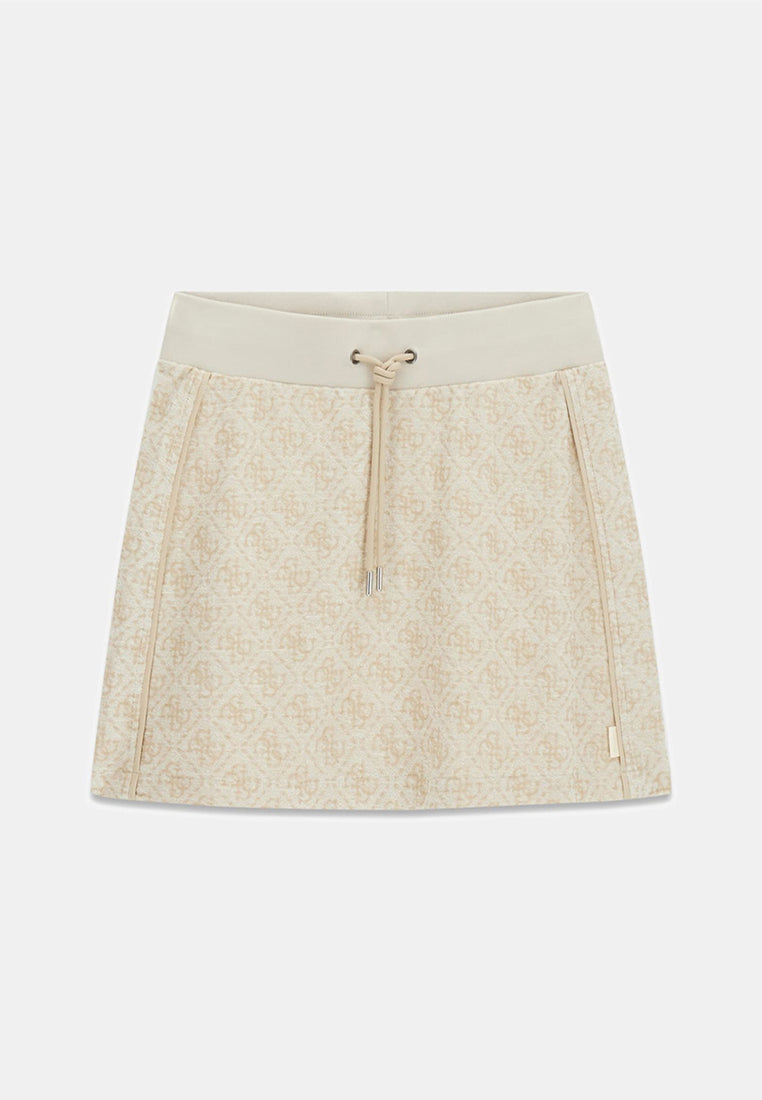 4G Allover Jacquard Mini Skirt