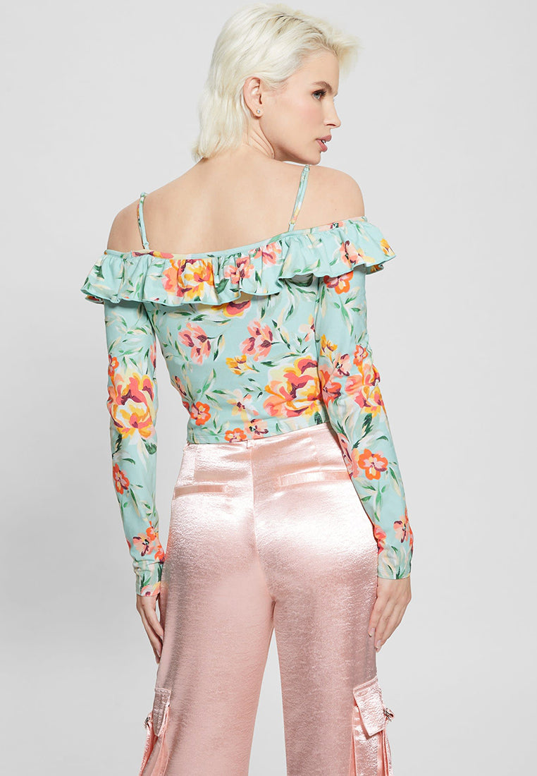 Off-shoulder Ruffle Shaina Top