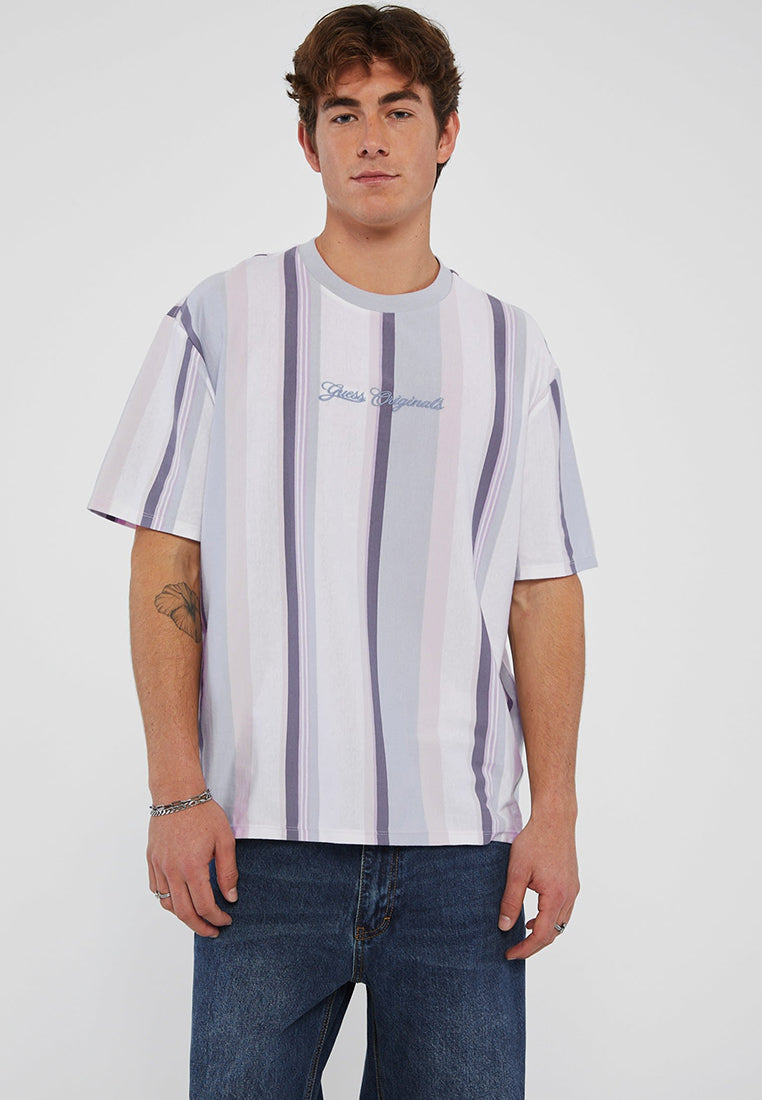 GUESS Originals Vertical Stripe Tee
