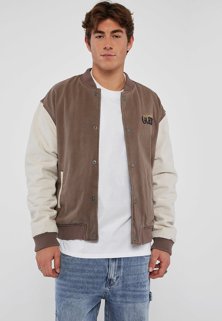 Originals Sanded Denim Bomber Jacket