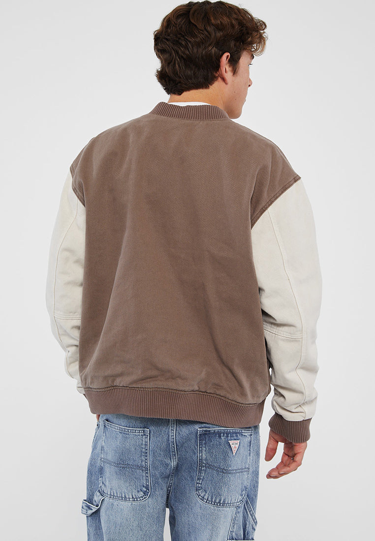 Originals Sanded Denim Bomber Jacket