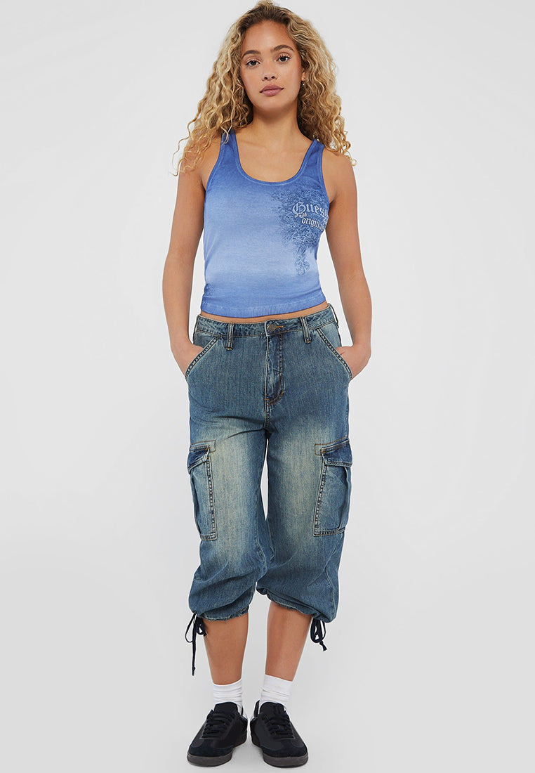 Originals Cargo Denim Capri
