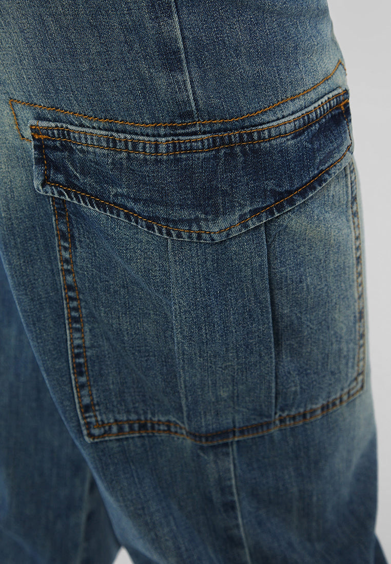 Originals Cargo Denim Capri