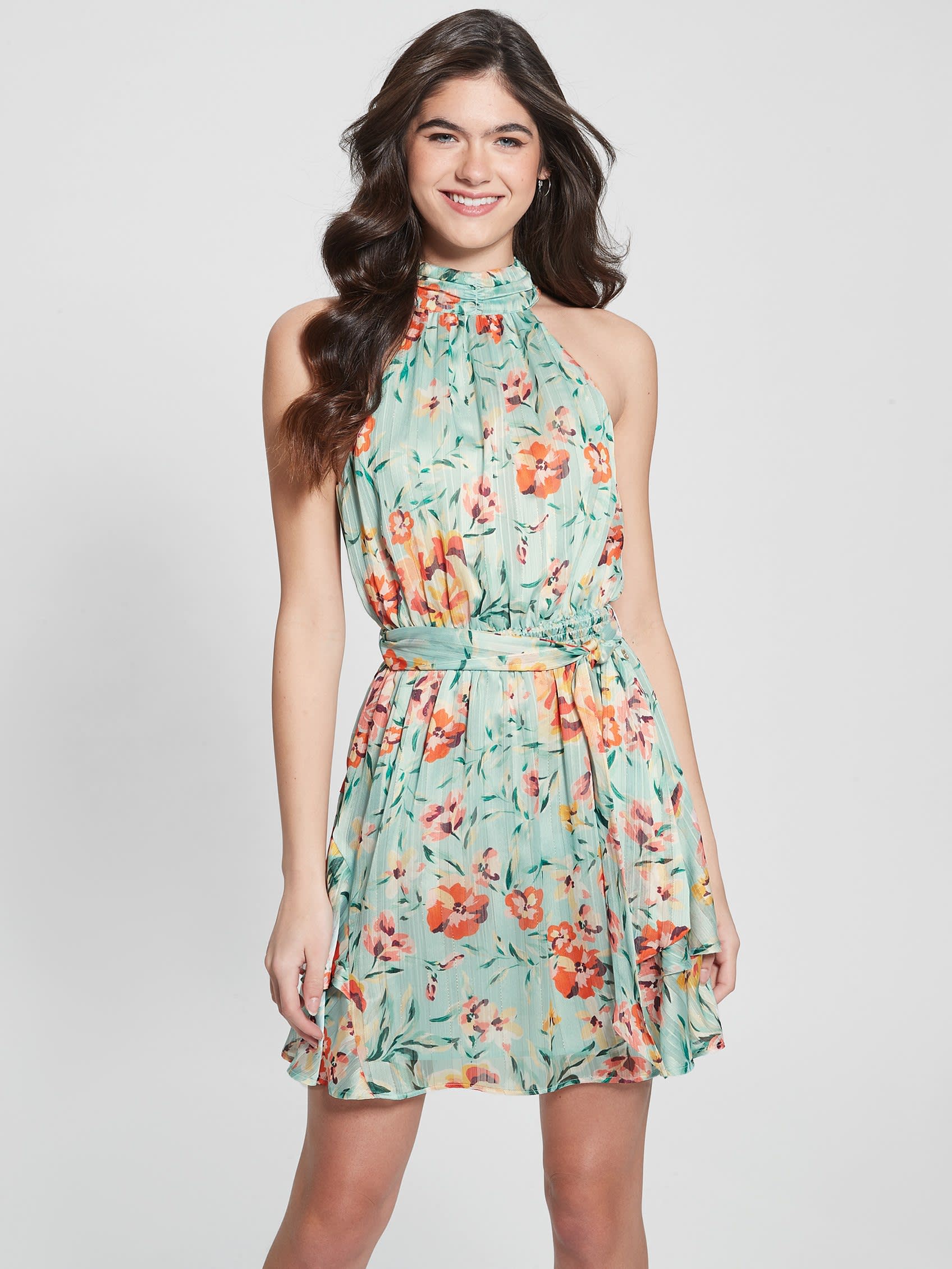 Romana Flare Mini Dress