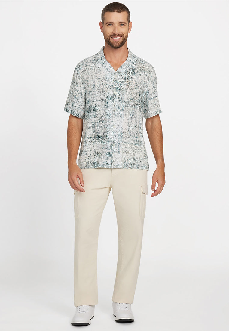 Eco Rayon Paisley Shirt