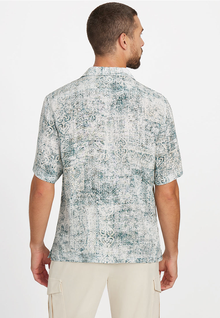Eco Rayon Paisley Shirt