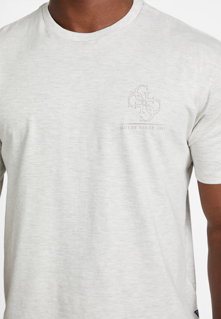 Short Sleeves Basic Distrssed Quattro G Tee