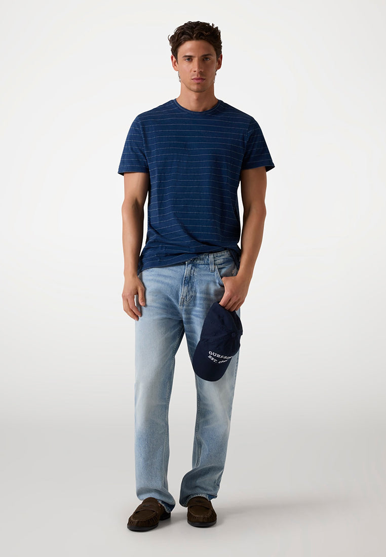 Indigo Archer Stripe Crew