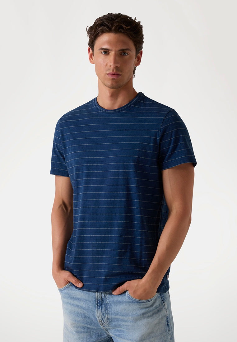Indigo Archer Stripe Crew