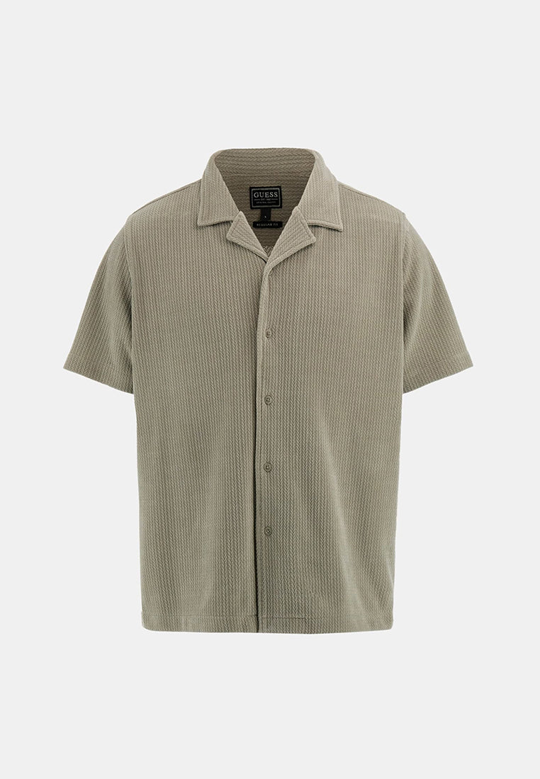 Baron Textured Knit Shirt