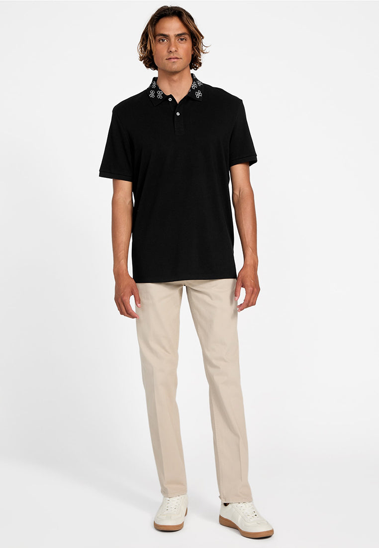 Polo Shortsleeves Logo Jcrd Collar