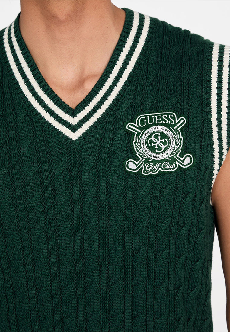 Holden V Neck Cable Vest