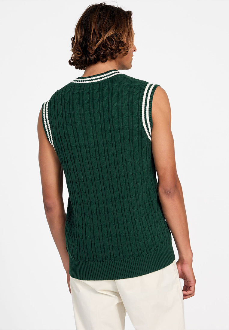 Holden V Neck Cable Vest