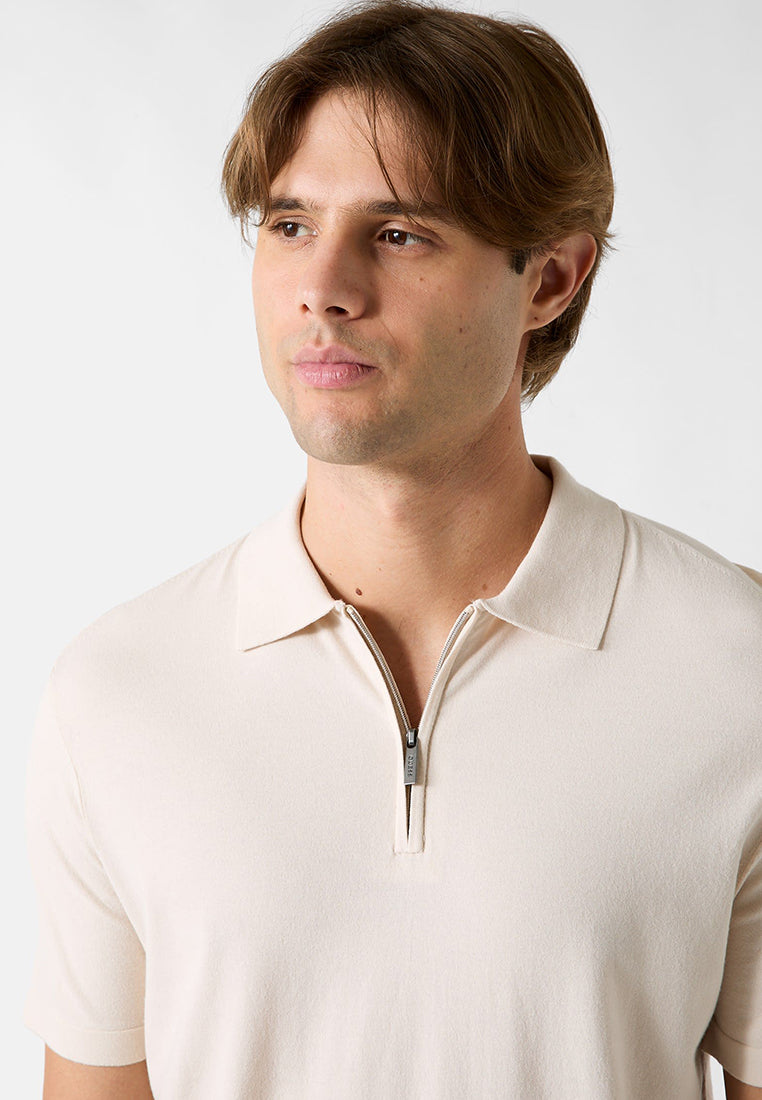 Kadir Tech Short Sleeves Polo Sweater