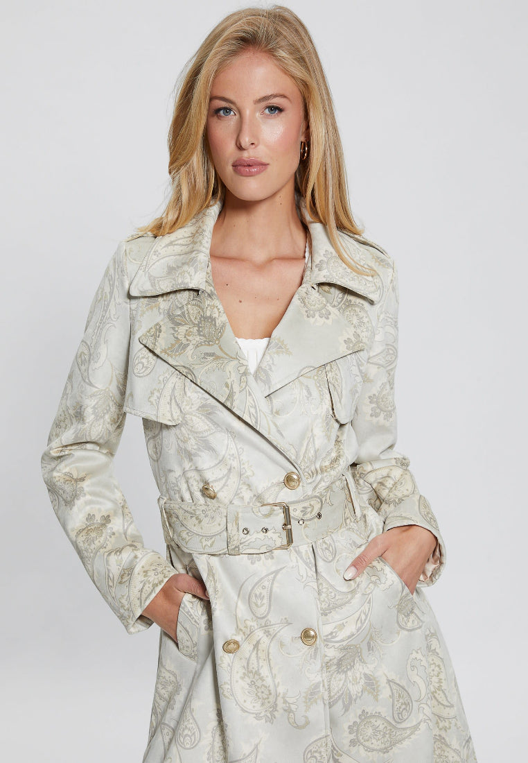Vilma Suede Trench