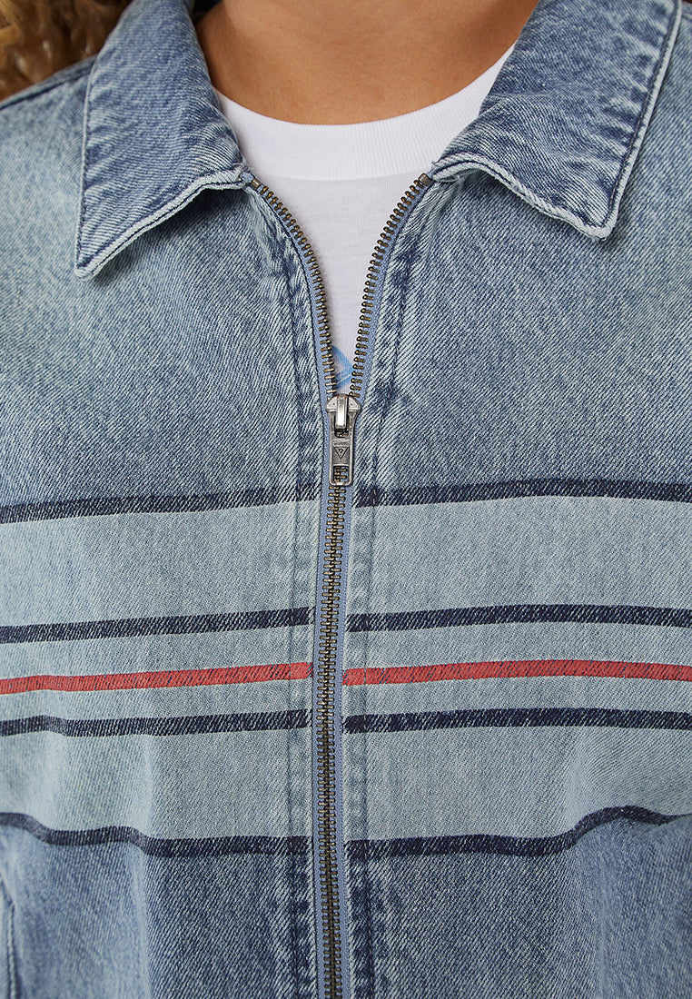 GO Chest Stripe Bomber