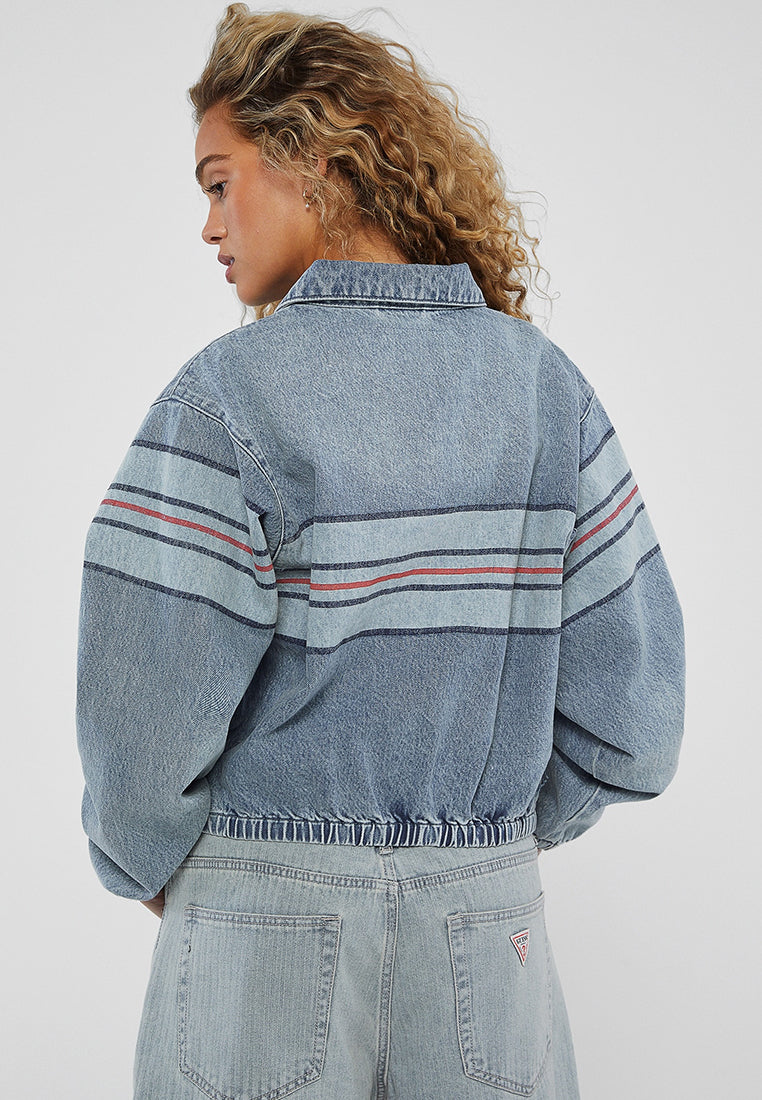 GO Chest Stripe Bomber