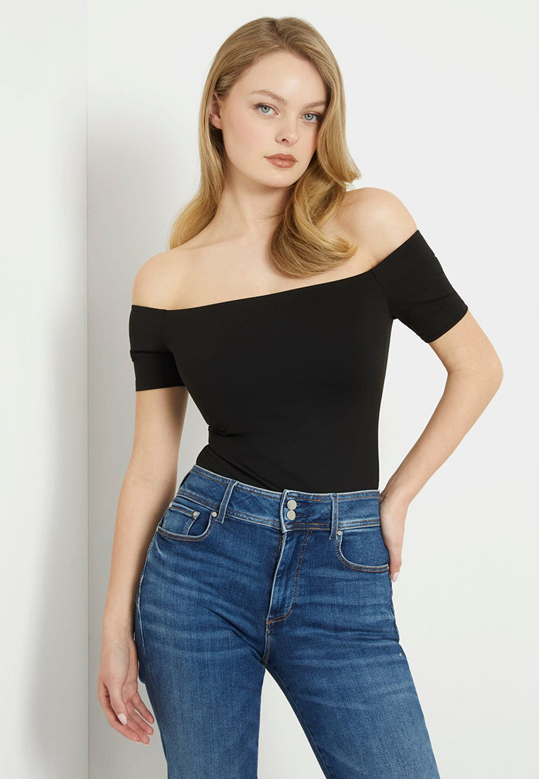 Off Shoulder Cristal Bodysuit