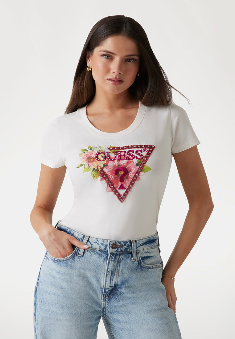 Triangle Beads Tee