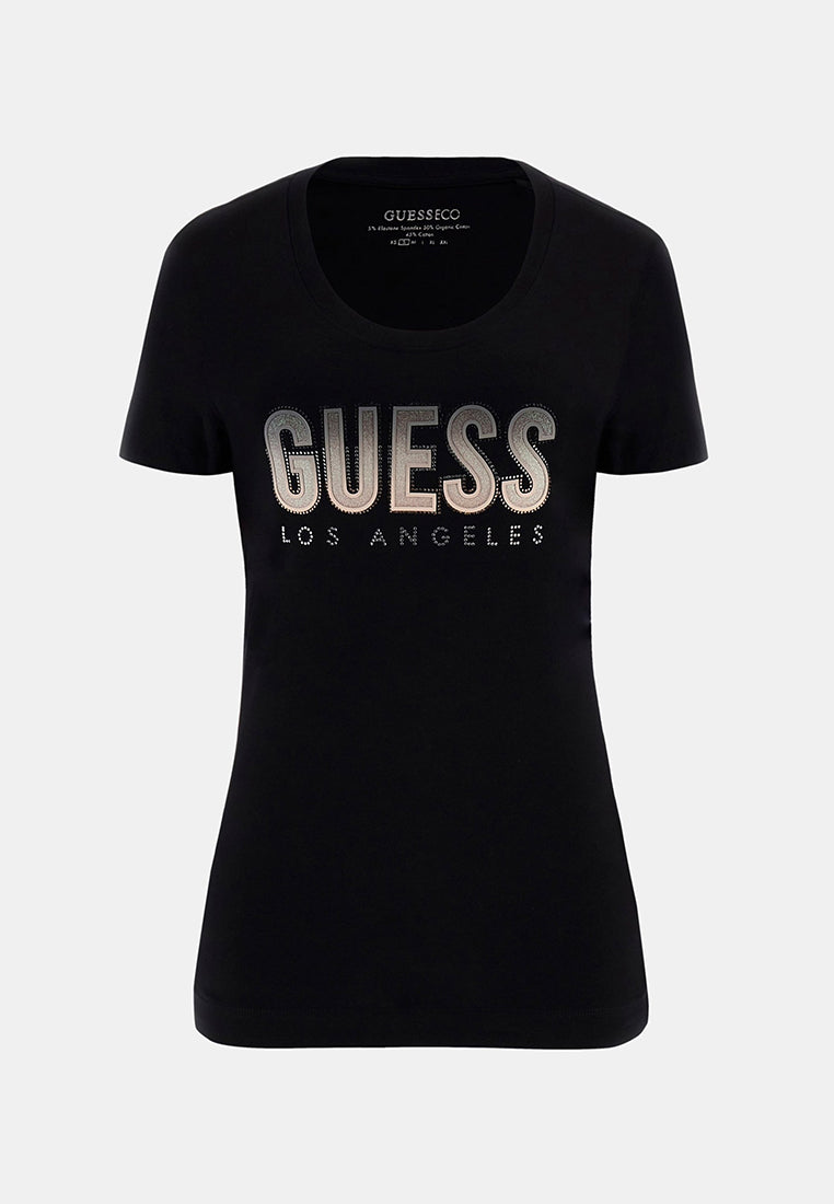 Glitter Degrade Logo Tee