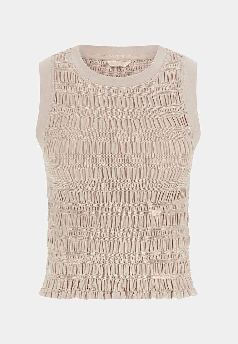 Eco Claire Smocked Tank Top