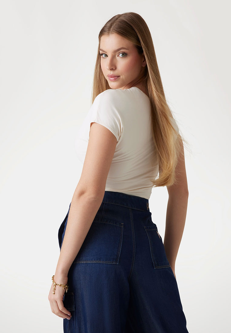 Eco Miraya Off-shoulder Top