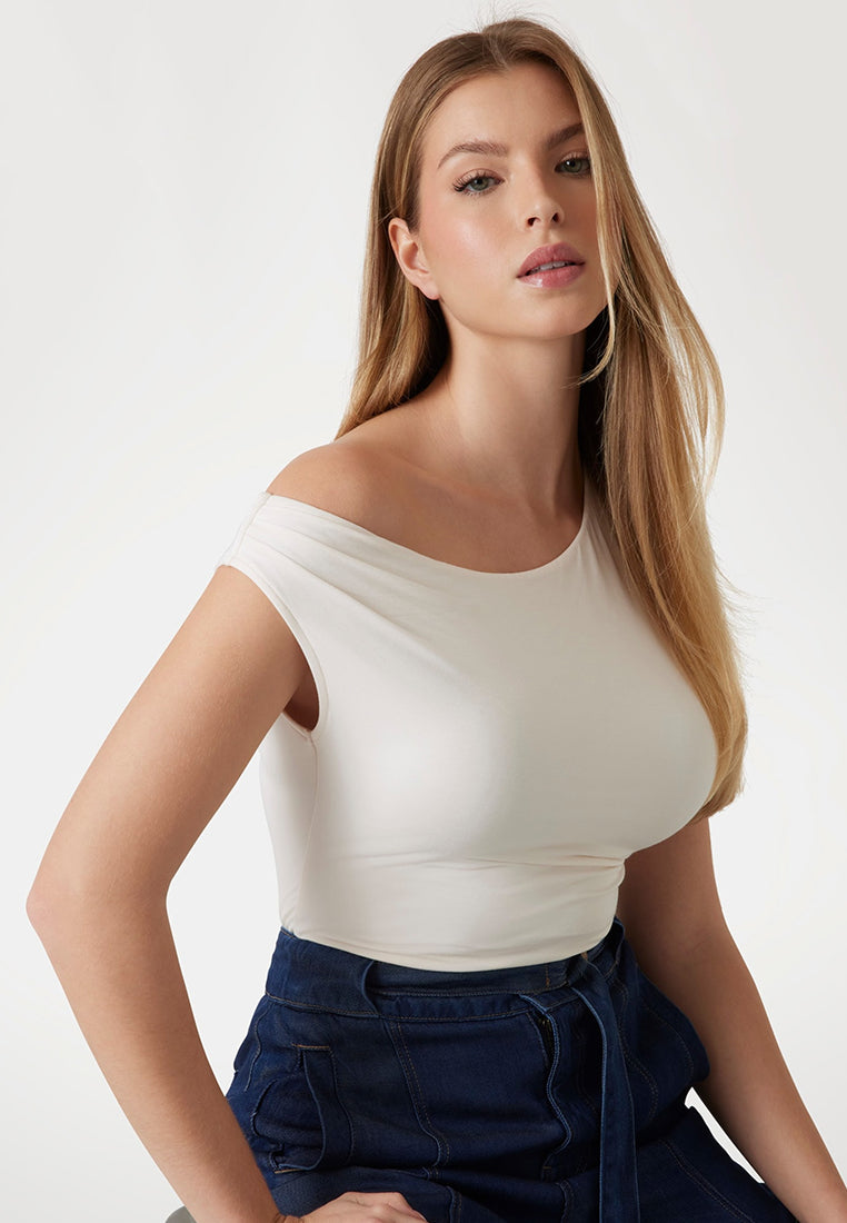 Eco Miraya Off-shoulder Top