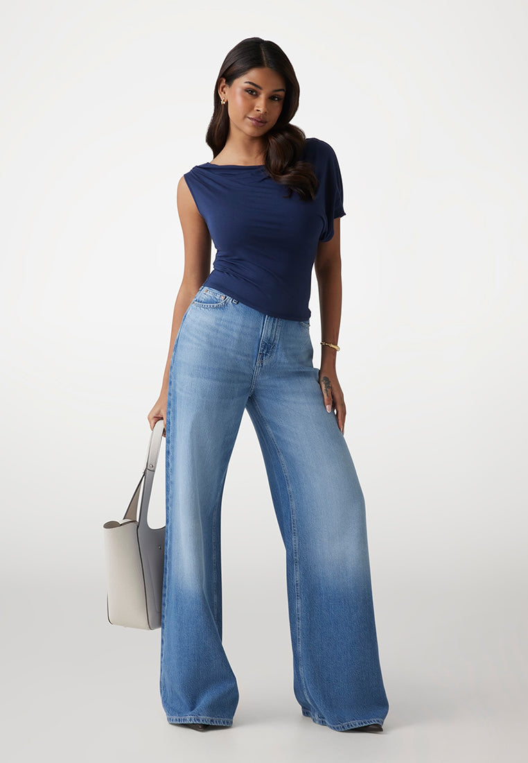 Eco Miraya Off-shoulder Top