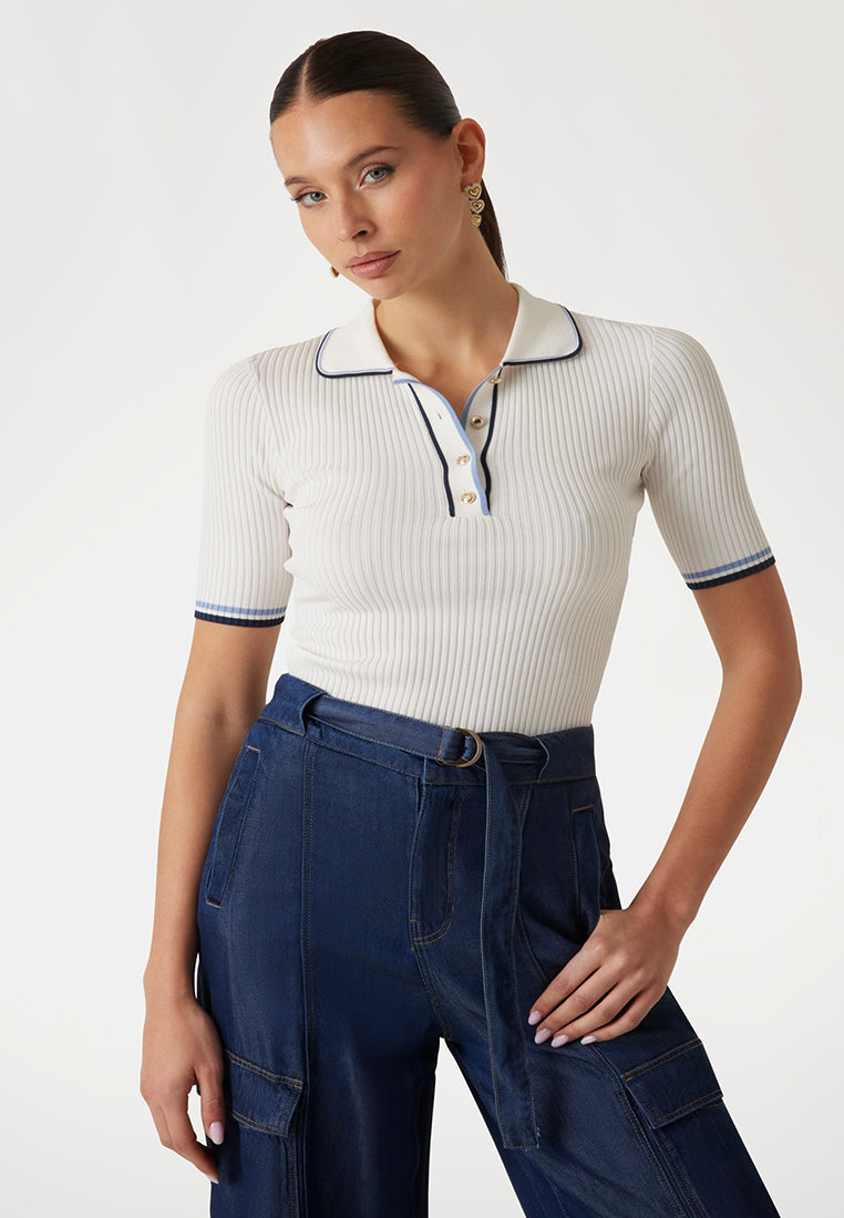 Thalia Polo Sweater